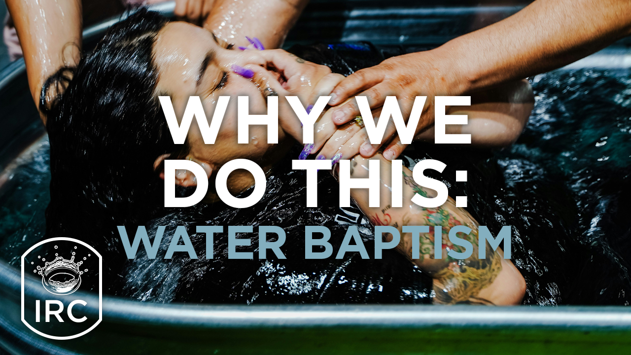 Why We Do This: Water Baptism episode artwork